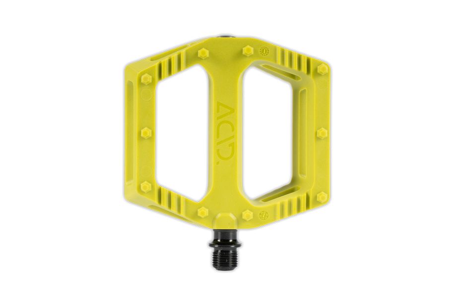 Acid Pedale FLAT C4-ZP ROOKIE M #Wähle Deine Farbe_lime