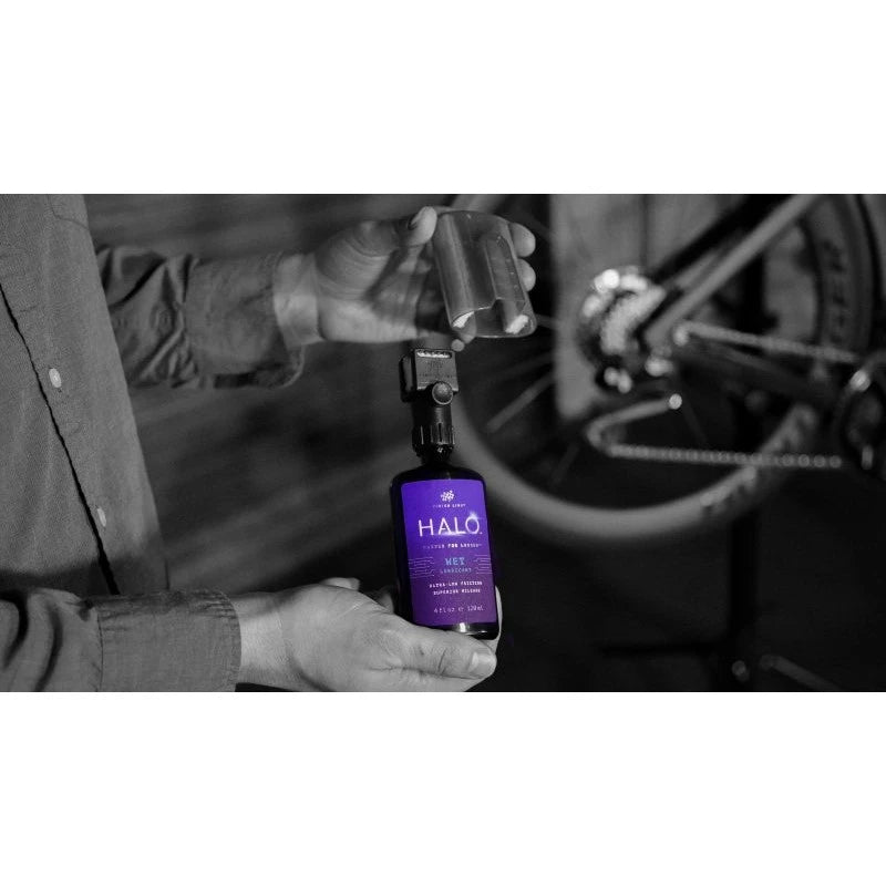 Finish Line HALO Wet Lube 120ml Flasche + Luber - Liquid-Life #Wähle Deine Farbe_