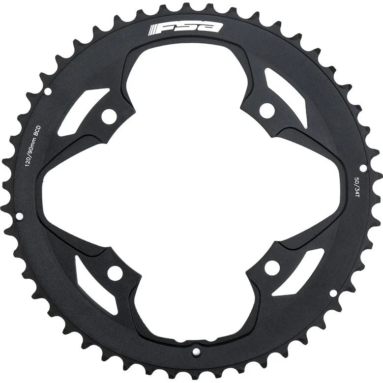 FSA Kettenblatt für Omega | Vero Pro 120/90mm 46 Zähne - Liquid-Life #Wähle Deine Farbe_