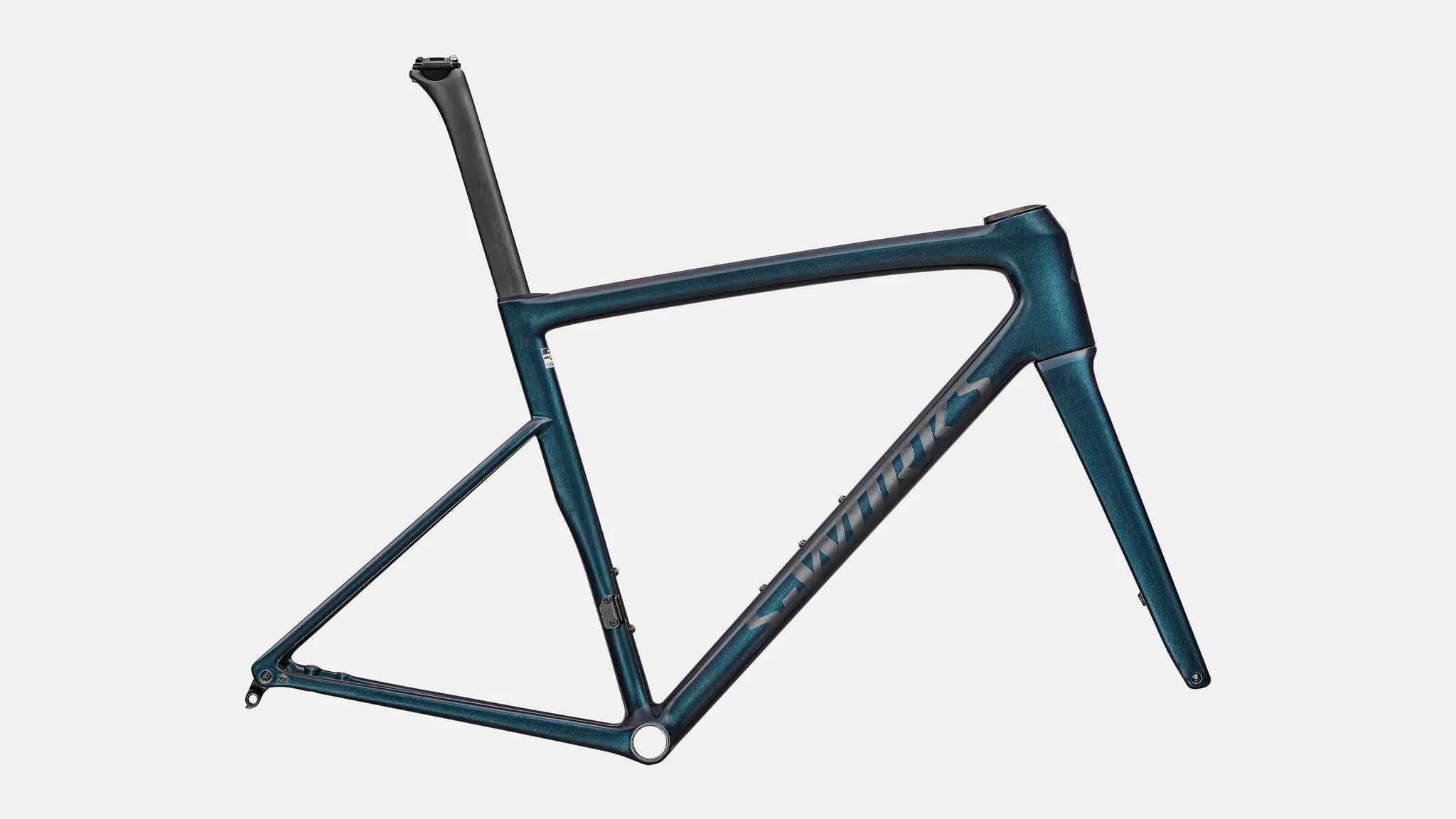 Specialized TARMAC SL8 S-Works Rahmenset #Wähle Deine Farbe_SLDMET/REDPRL/METWHTSIL cm