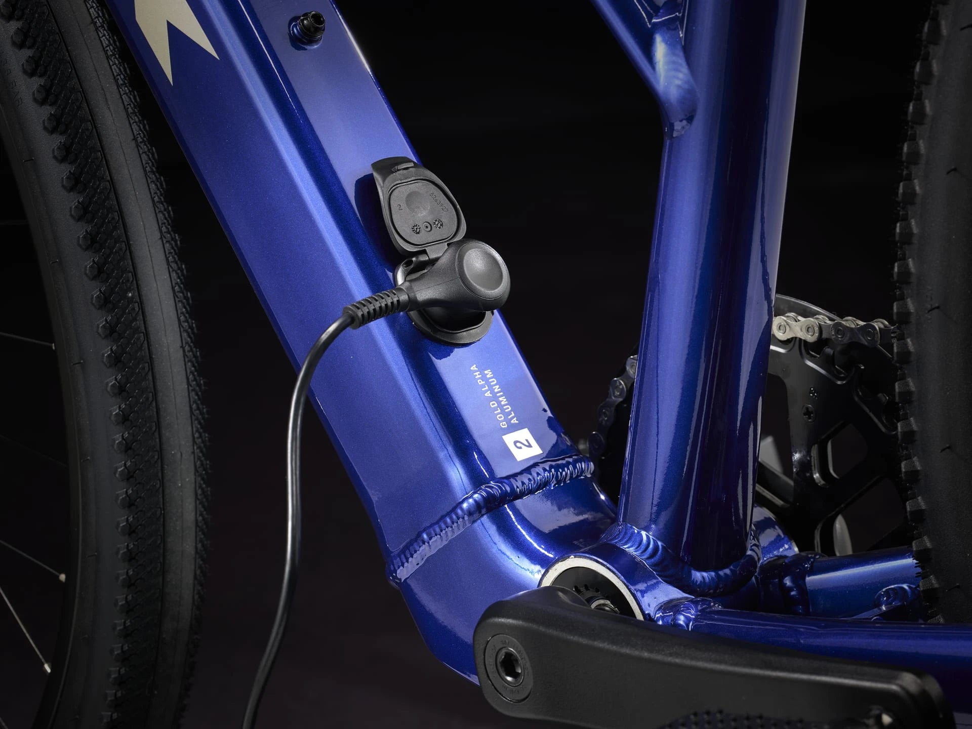 Trek Dual Sport+ 2 Stagger Hex Blue