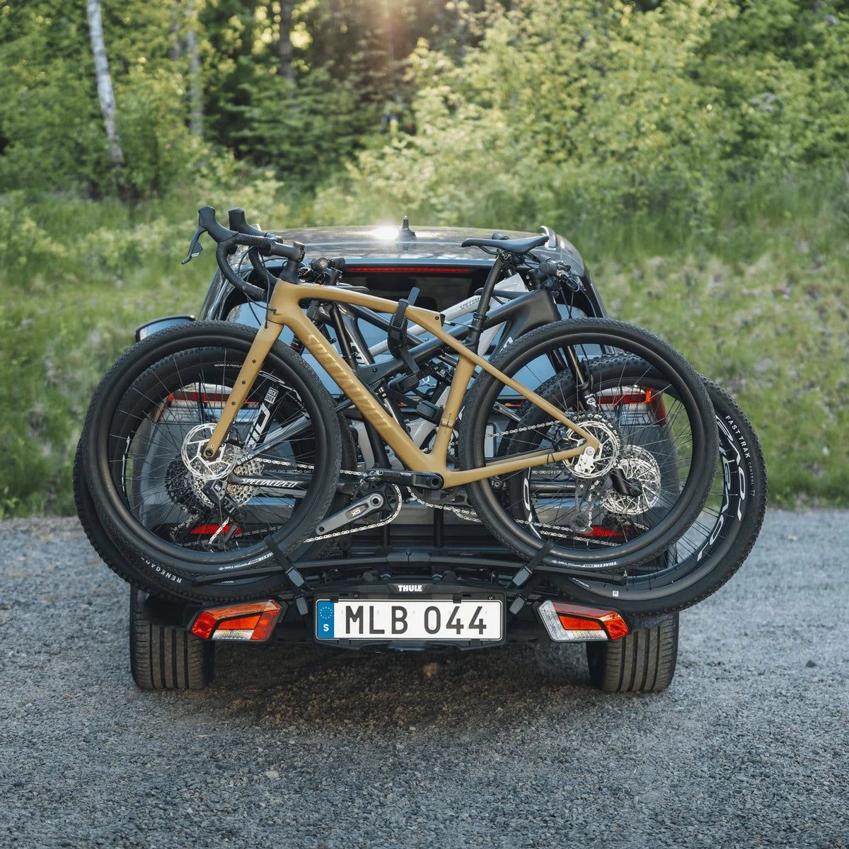 Thule Heckträger EasyFold 3 für 2-3 Fahrräder - Liquid-Life #Wähle Deine Farbe_schwarz