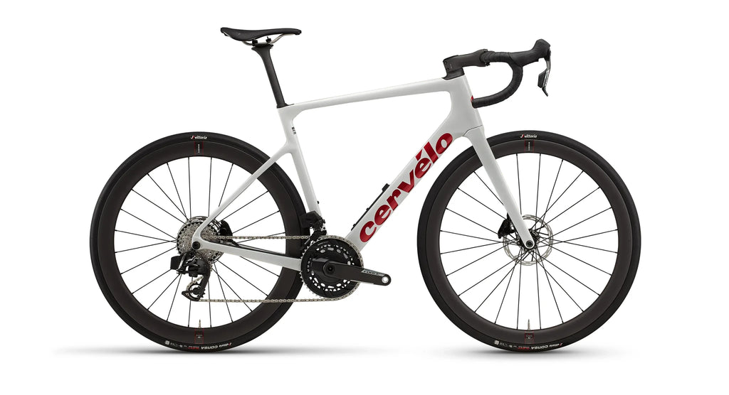 Cervélo Caledonia-5 Force AXS Vanilla/Cherry 2026 - Liquid-Life