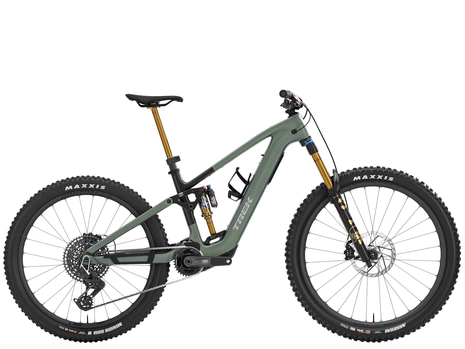 Trek Fuel+ MX 9.9 X0 AXS Lichen Green/Keswick Green Splatter 2027