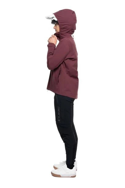 Cube WS Regenjacke CMPT - Liquid-Life #Wähle Deine Farbe_bordeaux