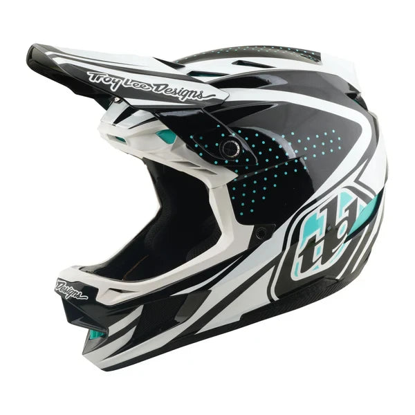 Troy Lee Designs D4 Polyacrylite Mips Helm The Line - Liquid-Life #Wähle Deine Farbe_charcoal