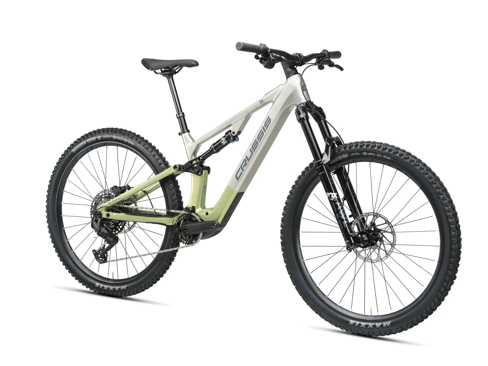 Crussis e-Full 11.11-(600 Wh) green/grey/silver 2026