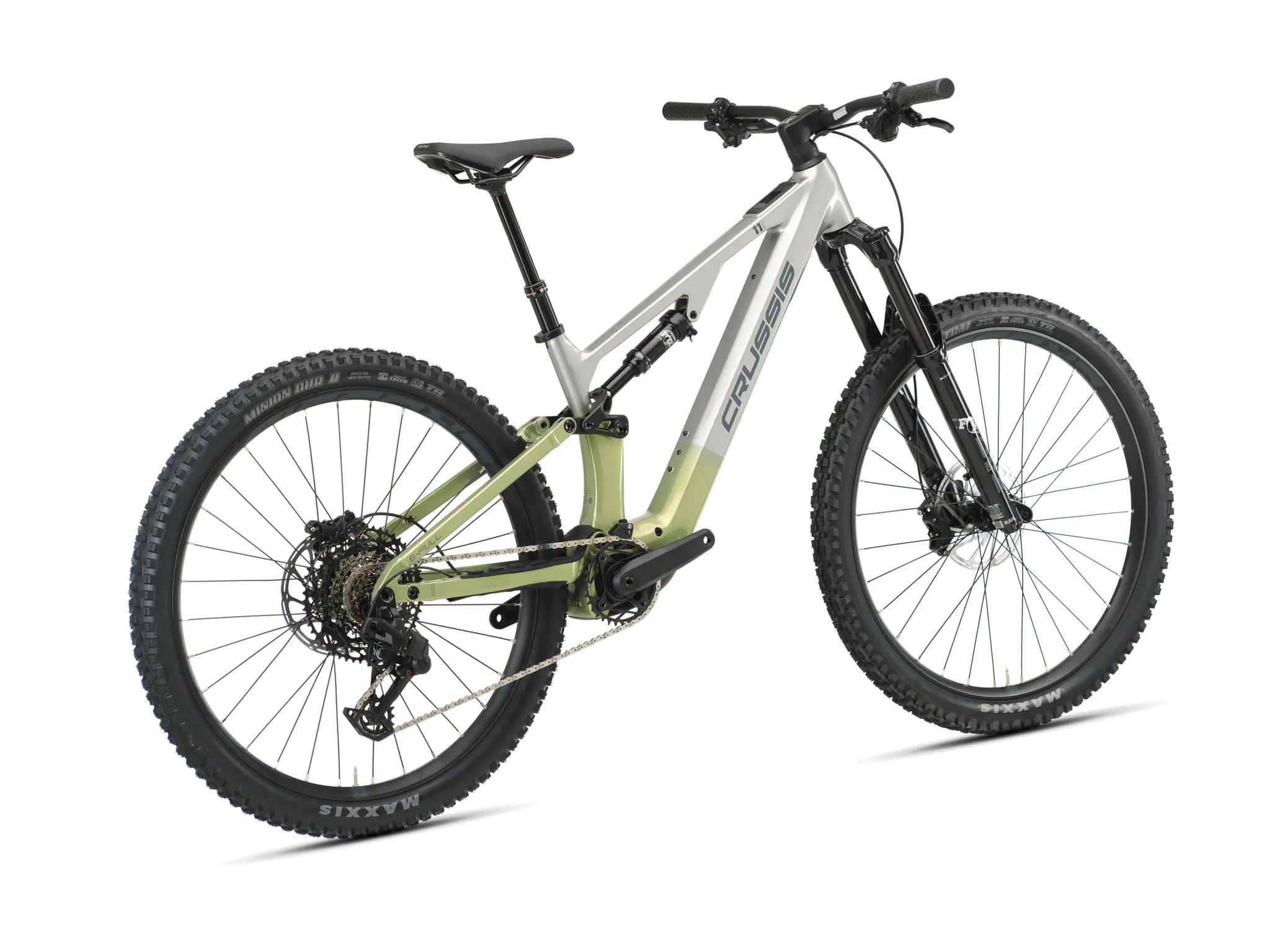 Crussis e-Full 11.11-(600 Wh) green/grey/silver 2026