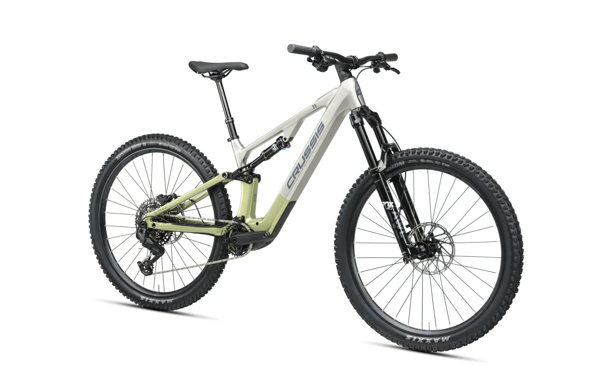 Crussis e-Full 11.11-(800 Wh) green/grey/silver 2026
