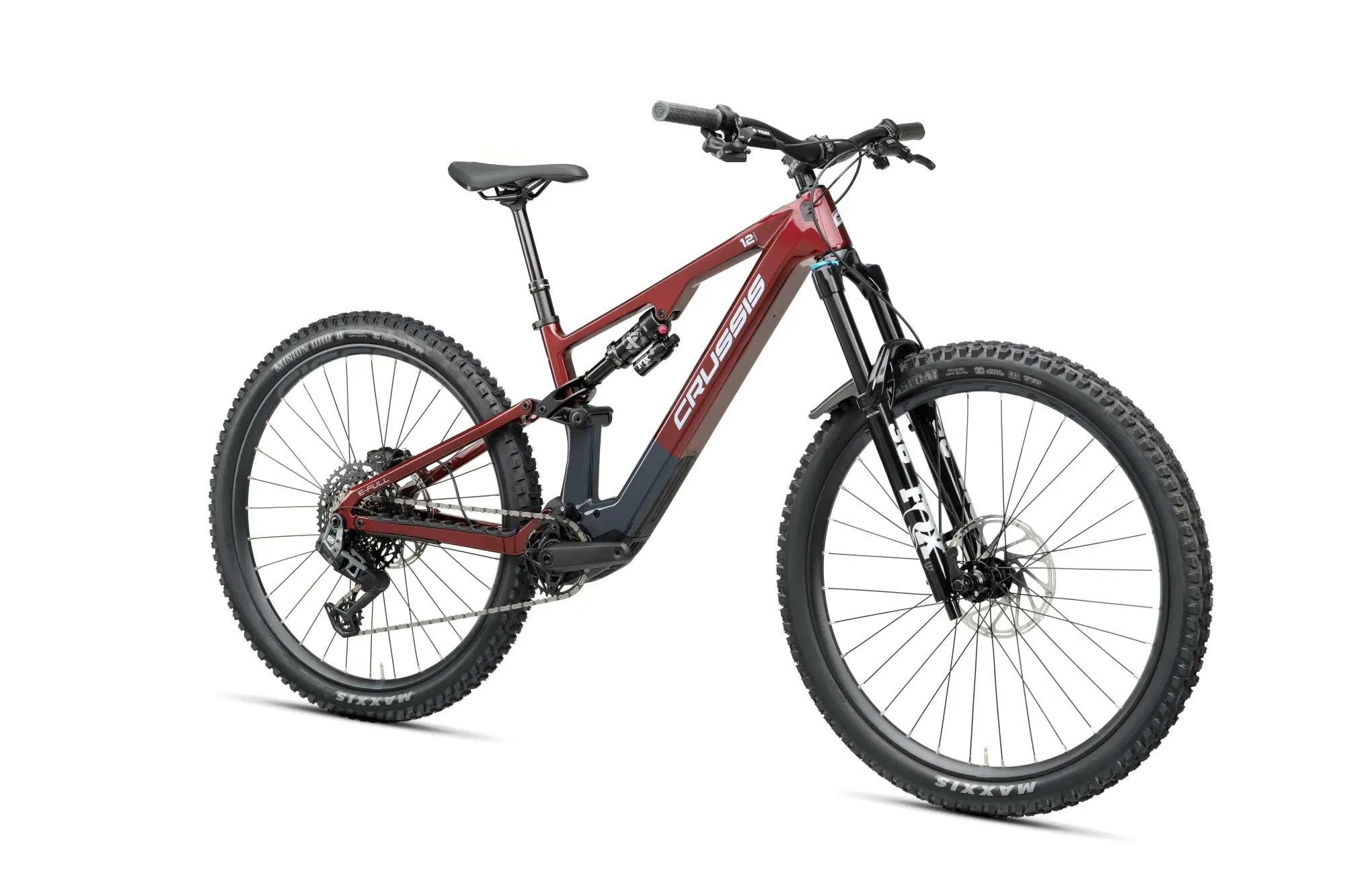 Crussis e-Full 12.11-(600 Wh) red/black 2026