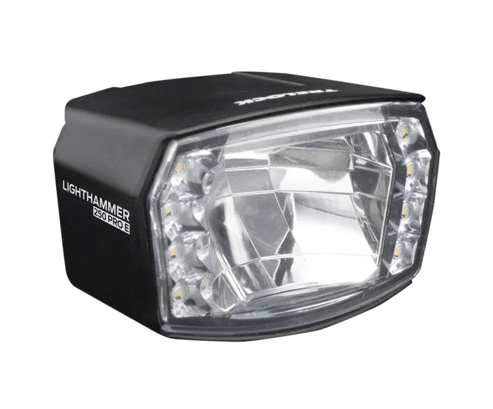 Trelock LS 990 Lighthammer Pro 250 E-Bike + FP-Adapter - Liquid-Life #Wähle Deine Farbe_schwarz
