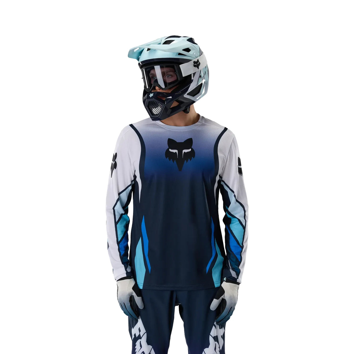 Fox Ranger LS Jersey Foundry - Liquid-Life #Wähle Deine Farbe_midnight