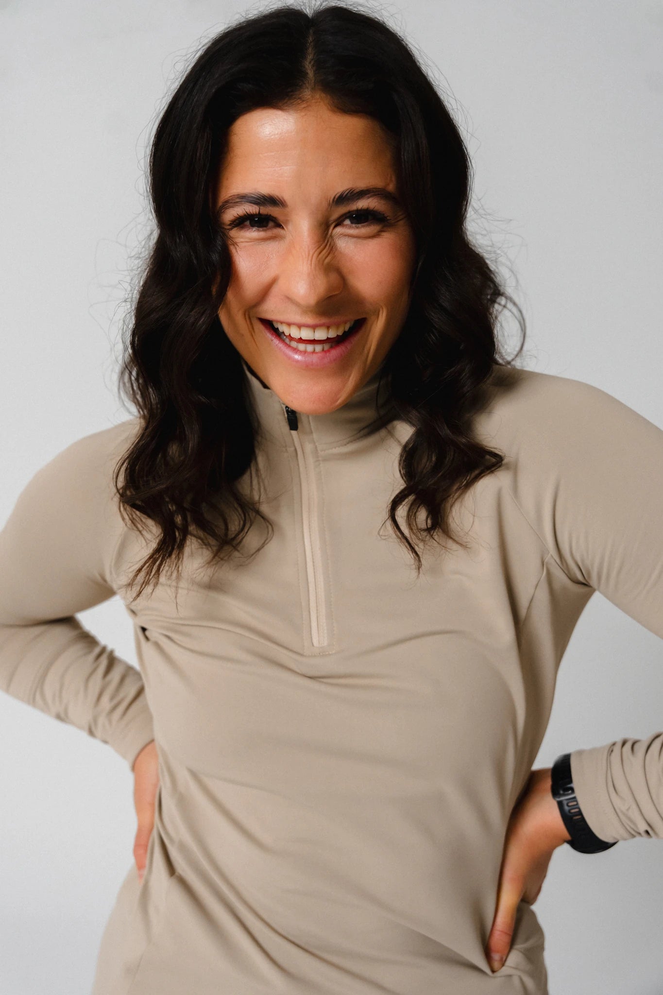 Gonso Damen Bikeshirt-1/1-HZ - Liquid-Life #Wähle Deine Farbe_jonesboro cream
