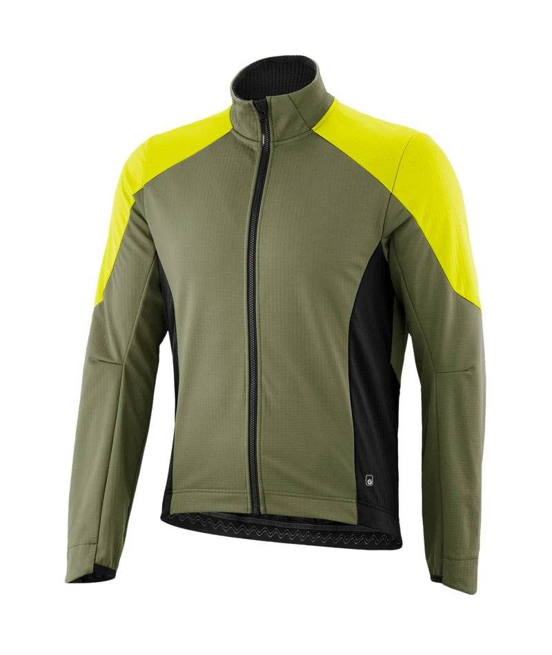 Gonso Herren Soft-Jacke - Liquid-Life #Wähle Deine Farbe_oak / jonesboro / safety