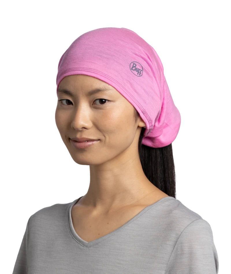 Buff Merino Lightweight Multifunktionstuch - Liquid-Life #Wähle Deine Farbe_fuchsia
