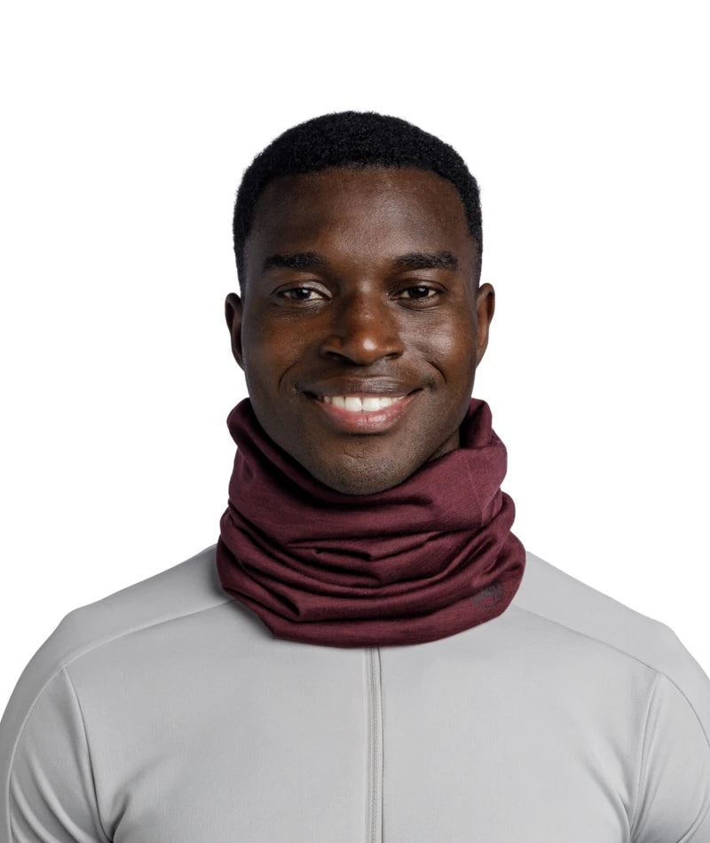 Buff Merino Lightweight Multifunktionstuch - Liquid-Life #Wähle Deine Farbe_garnet