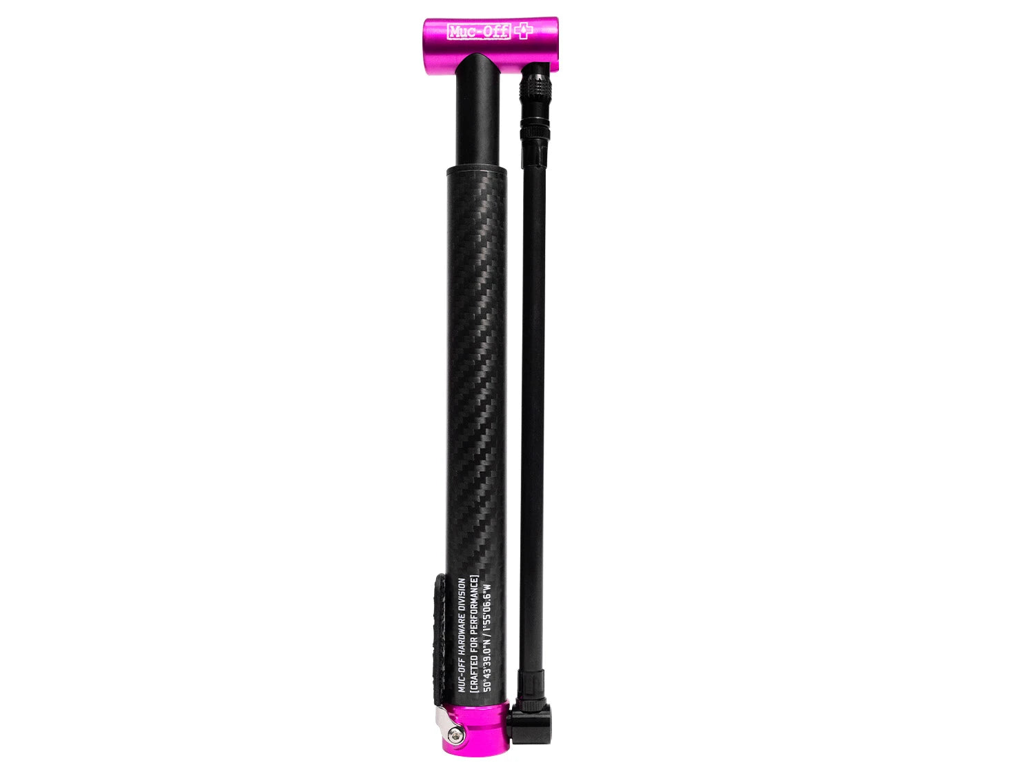 Muc Off AirMach Carbon Pump - Liquid-Life #Wähle Deine Farbe_black/pink