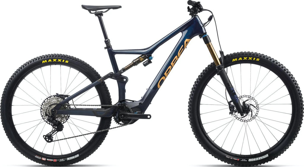 Orbea Rise M10 Coal Blue - Red Gold | Gebrauchtrad | L - Liquid-Life