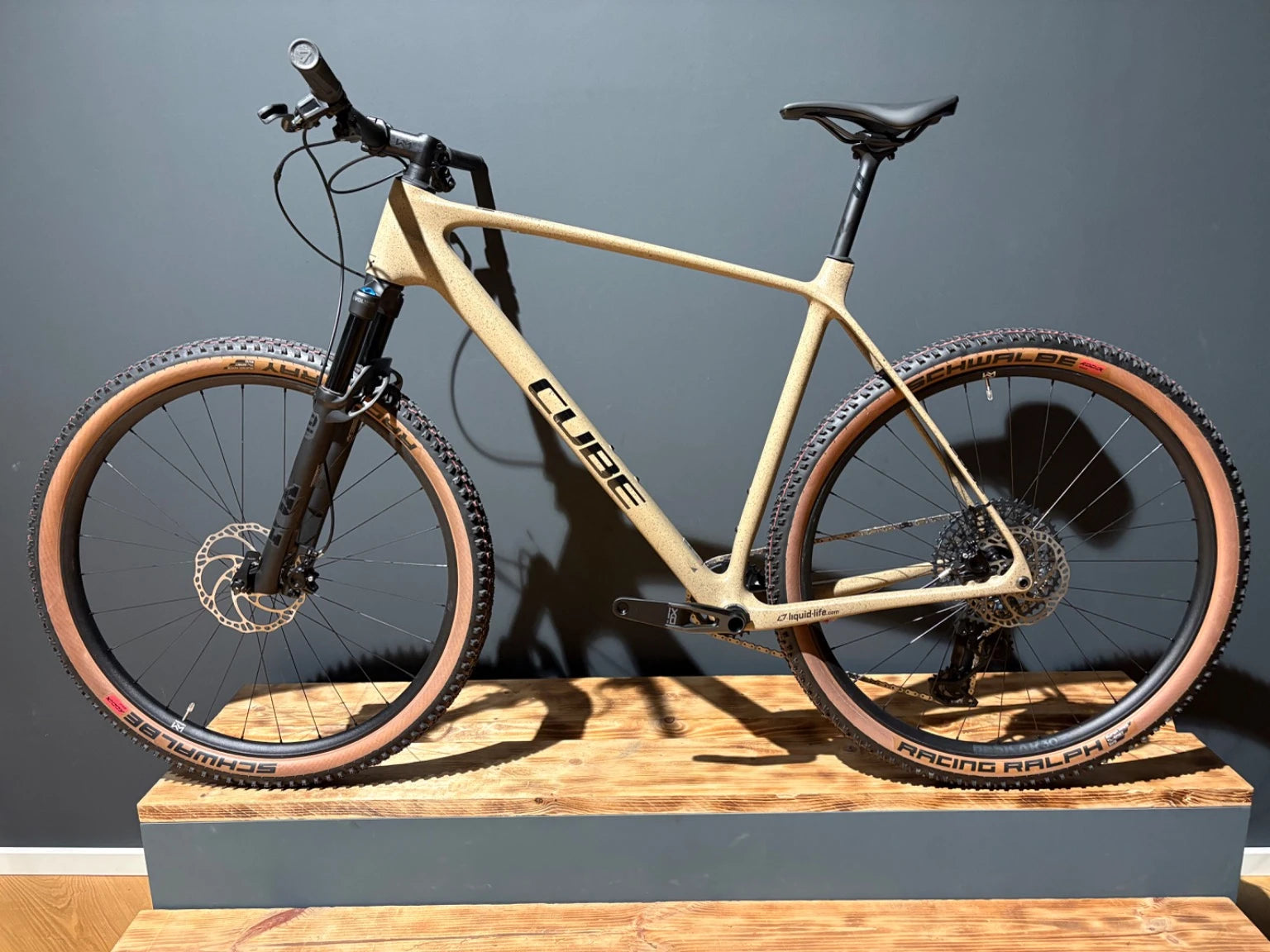 Cube Reaction C:62 SLX mineralgrit´n´black 2026 | B-Ware | XXL - Liquid-Life