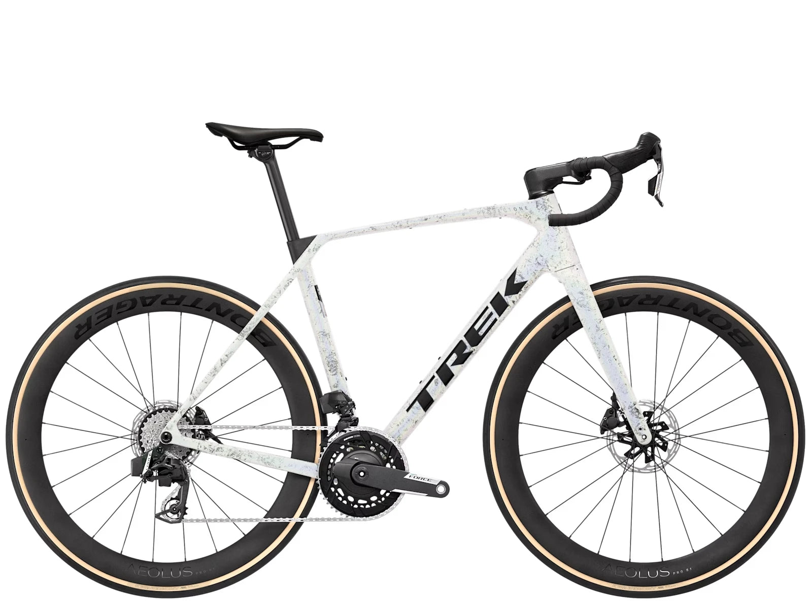 Trek Domane SLR 7 AXS Gen 5 Pearl/Silver Marble 2027