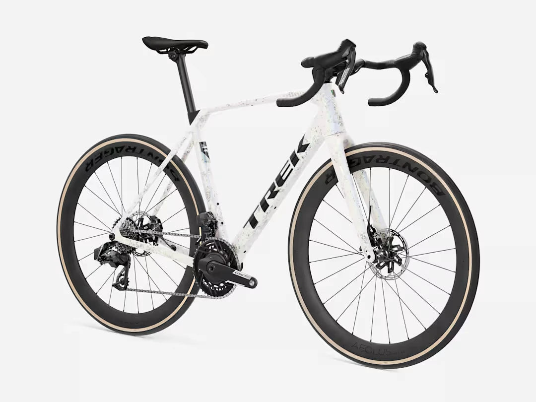 Trek Domane SLR 7 AXS Gen 5 Pearl/Silver Marble 2027