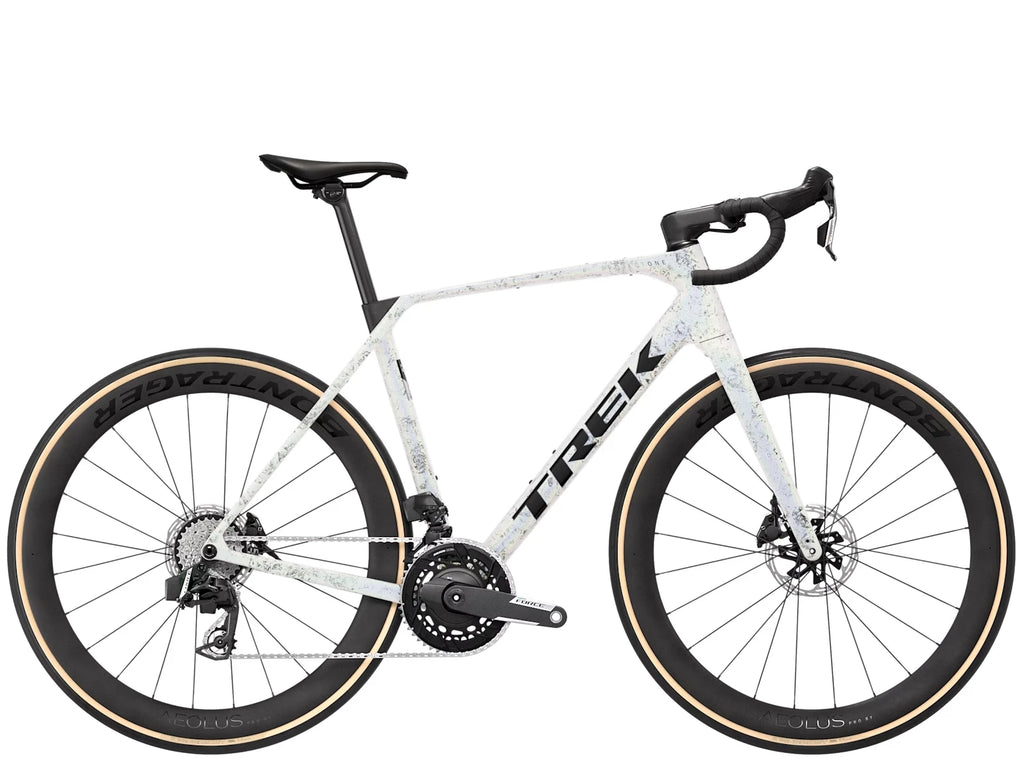 Trek Domane SLR 7 AXS Gen 5 Pearl/Silver Marble 2027