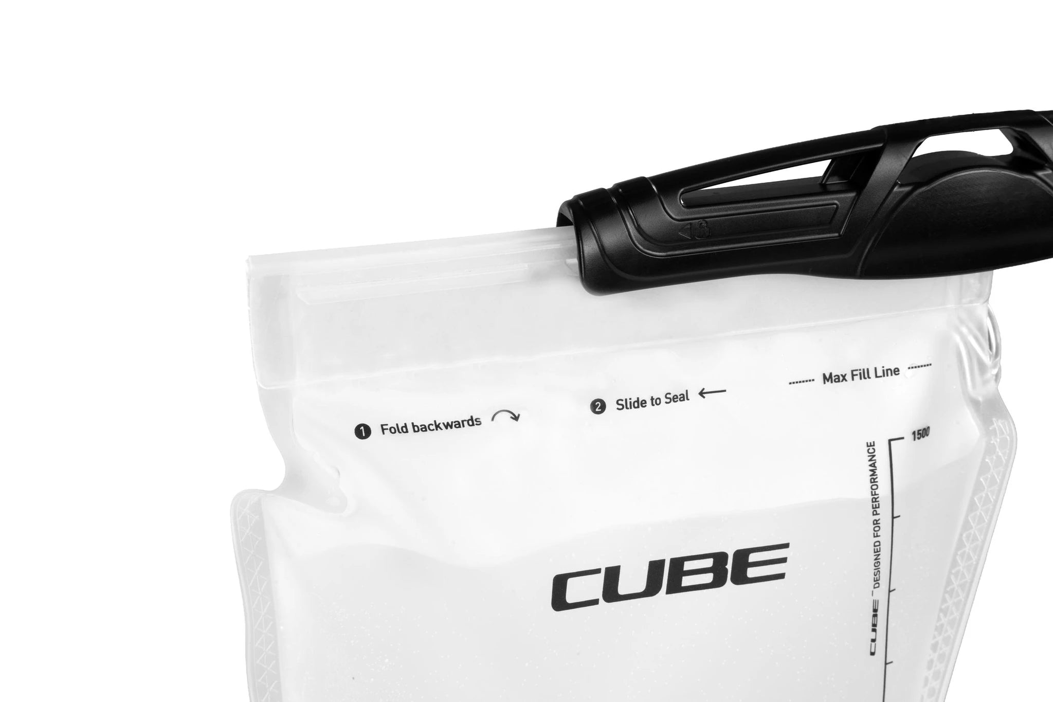 Cube Trinkblase Rucksack 1,5 - Liquid-Life #Wähle Deine Farbe_transparent