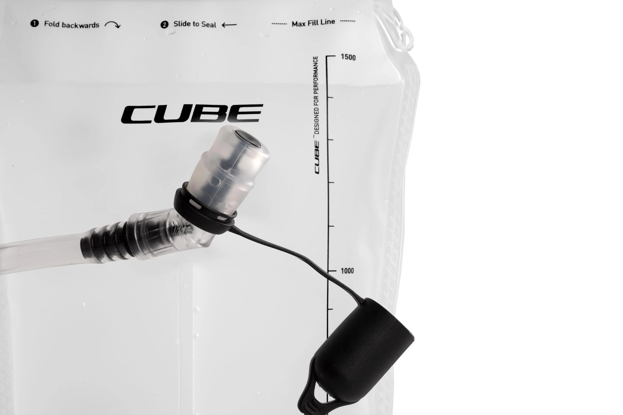 Cube Trinkblase Rucksack 1,5 - Liquid-Life #Wähle Deine Farbe_transparent