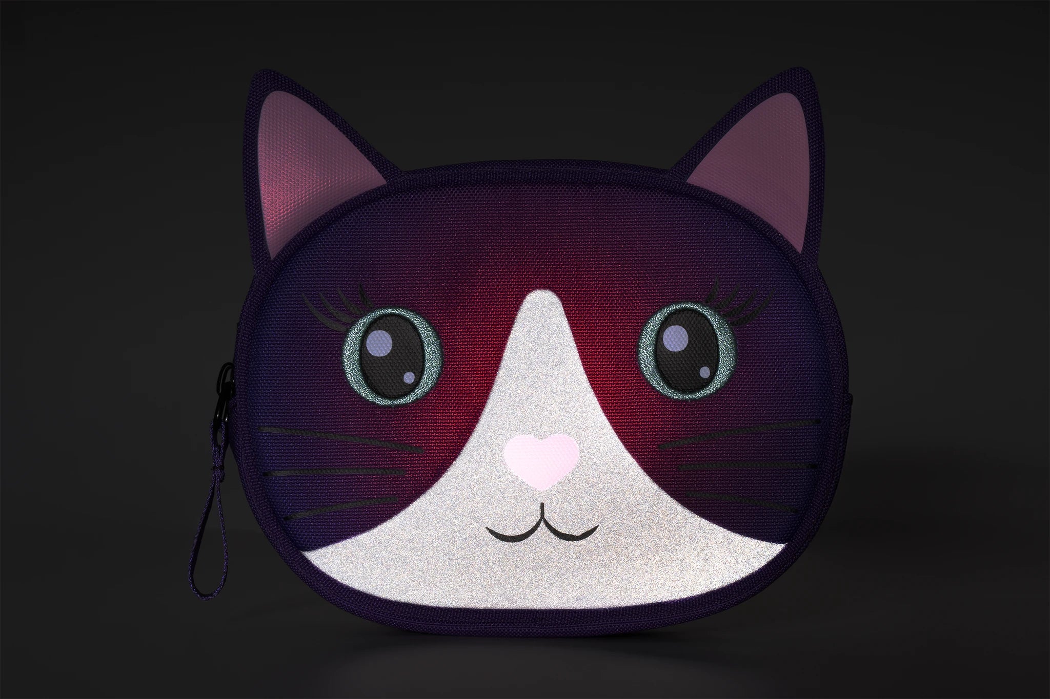 Acid Lenkertasche KIDS Katze - Liquid-Life #Wähle Deine Farbe_plum