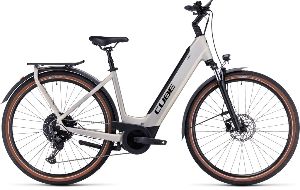Cube Touring Hybrid Pro 625 pearlysilver´n´black Easy Entry