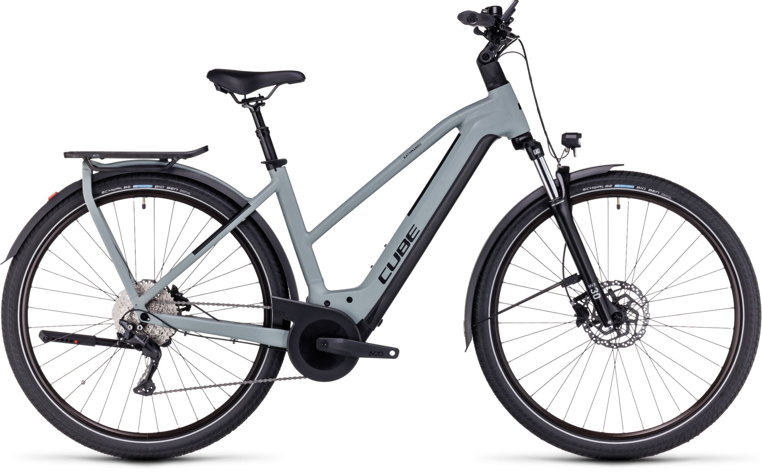 Cube Kathmandu Hybrid ONE 750 swampgrey´n´black Trapez