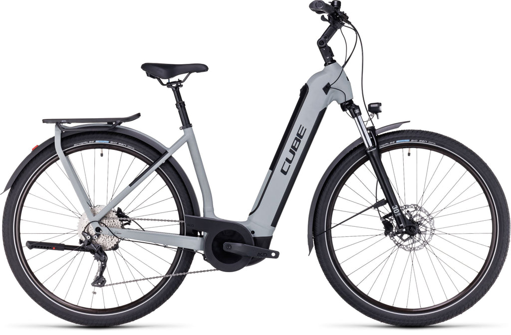 Cube Kathmandu Hybrid ONE 750 swampgrey´n´black Easy Entry