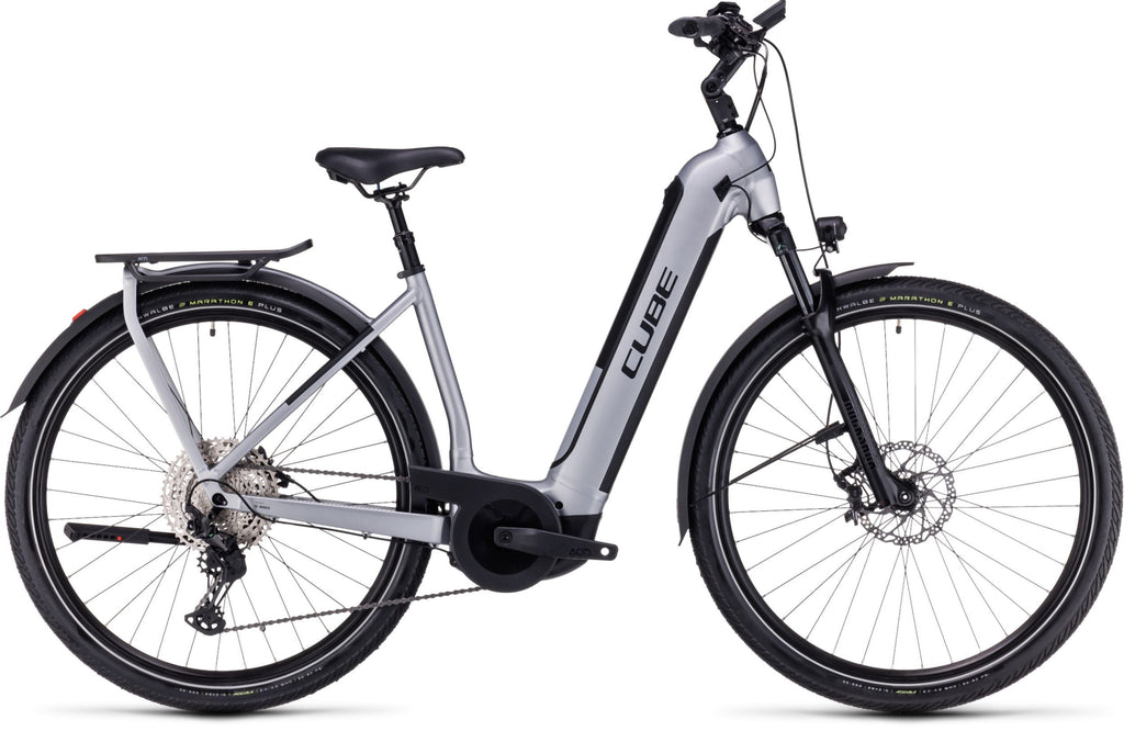 Cube Kathmandu Hybrid SLX 750 polarsilver´n´black Easy Entry