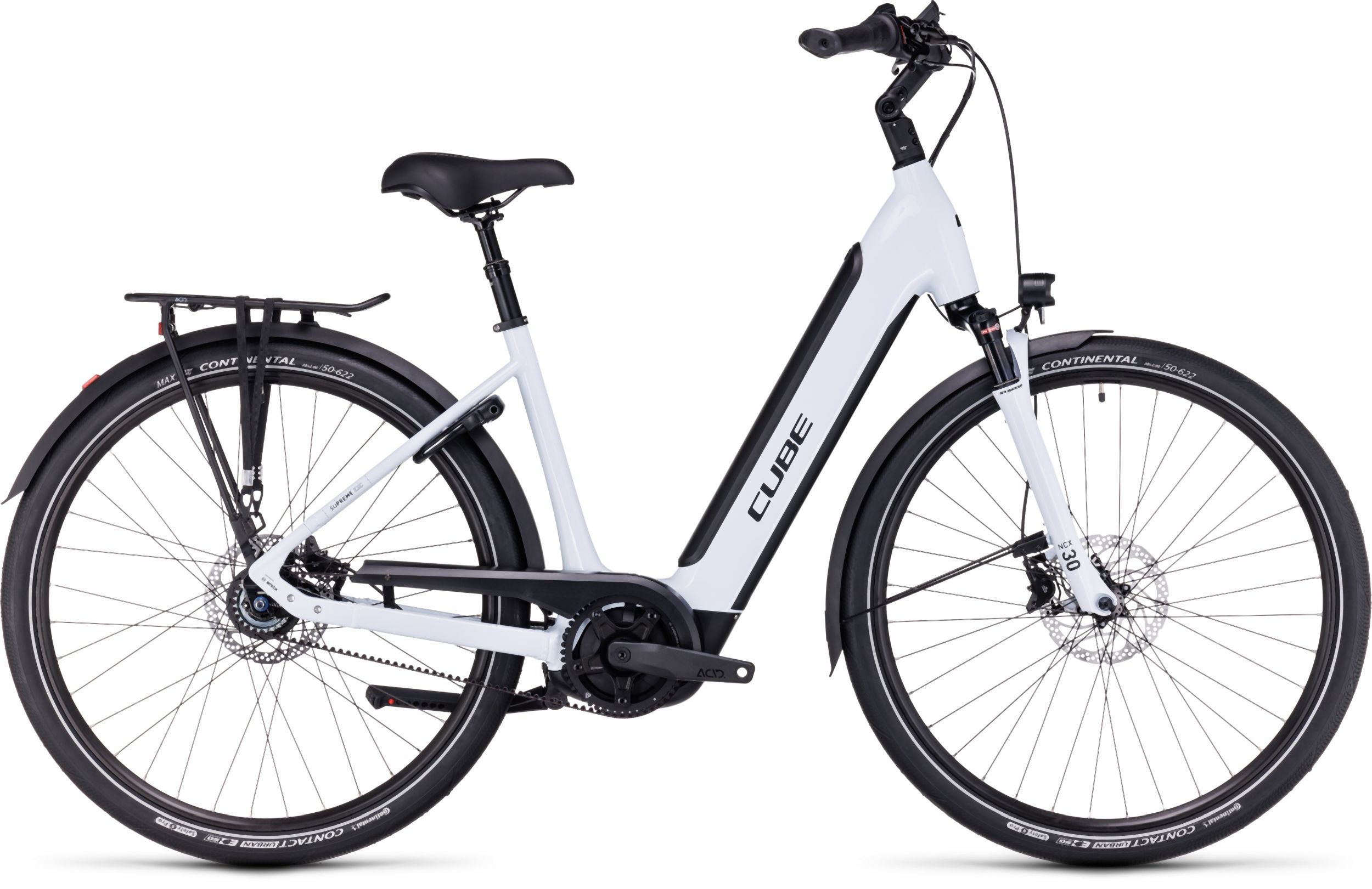 Cube Supreme Hybrid EXC 500 flashwhite´n´black Easy Entry