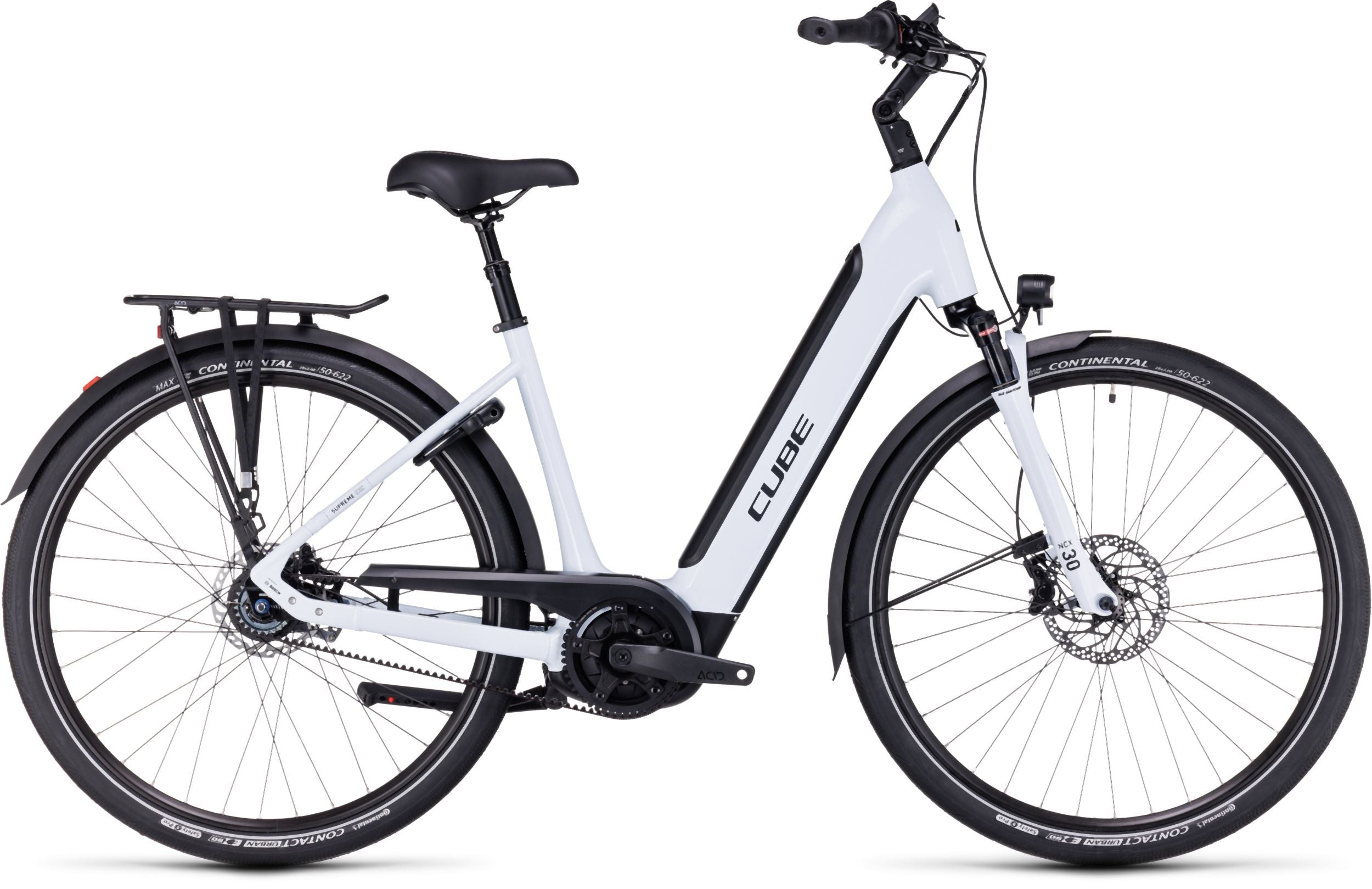 Cube Supreme RT Hybrid EXC 625 flashwhite´n´black Easy Entry