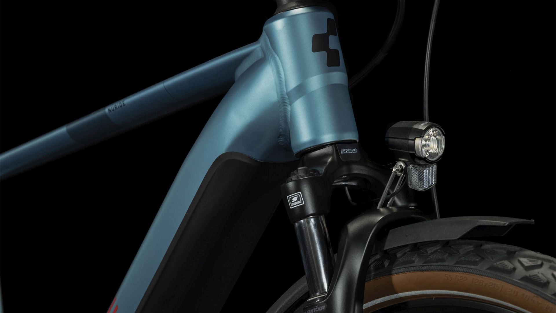 Cube Nuride Hybrid Performance 500 Allroad metalblue´n´red