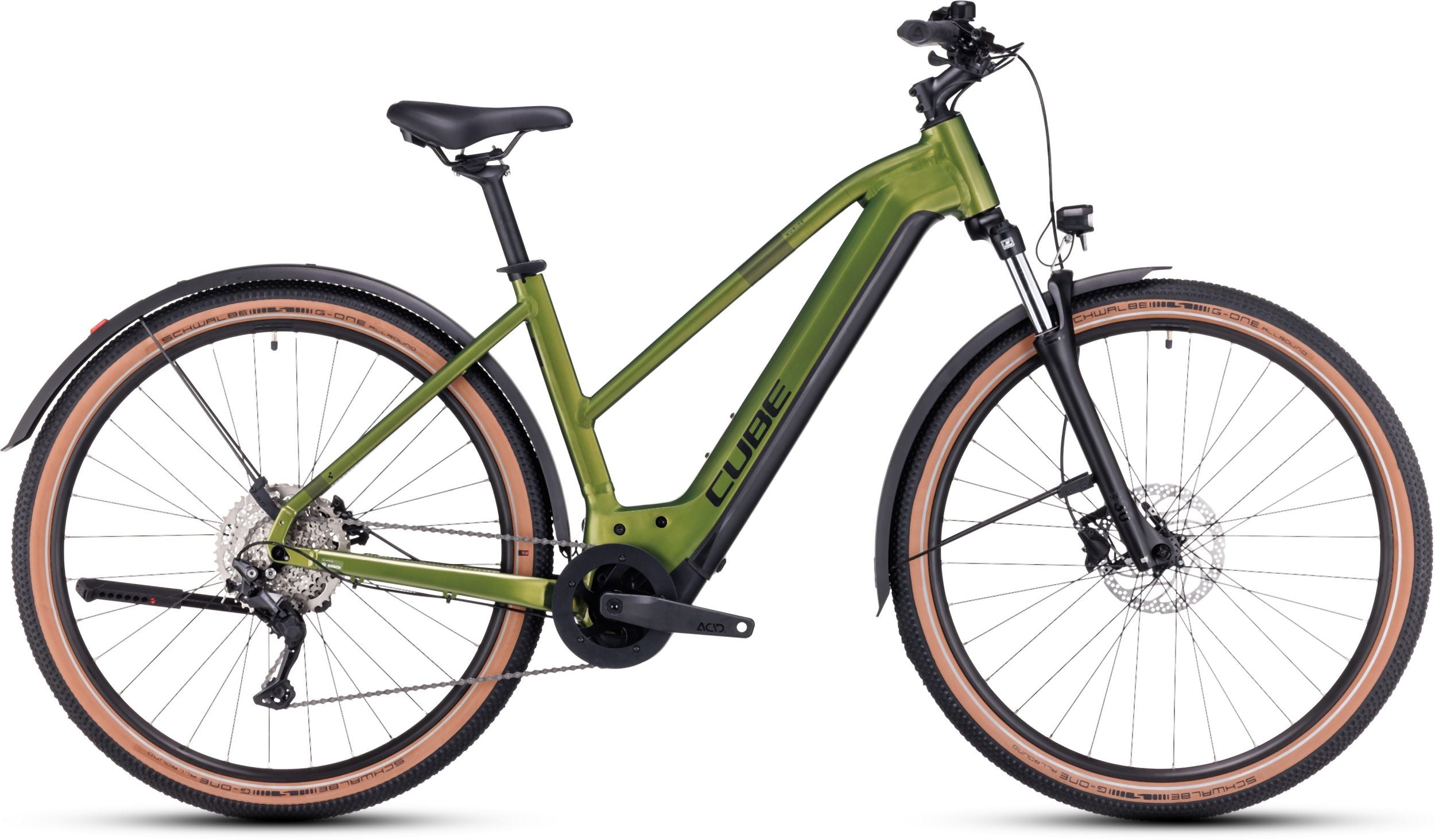 Cube Nuride Hybrid Pro 625 Allroad shinymoss´n´black Trapez