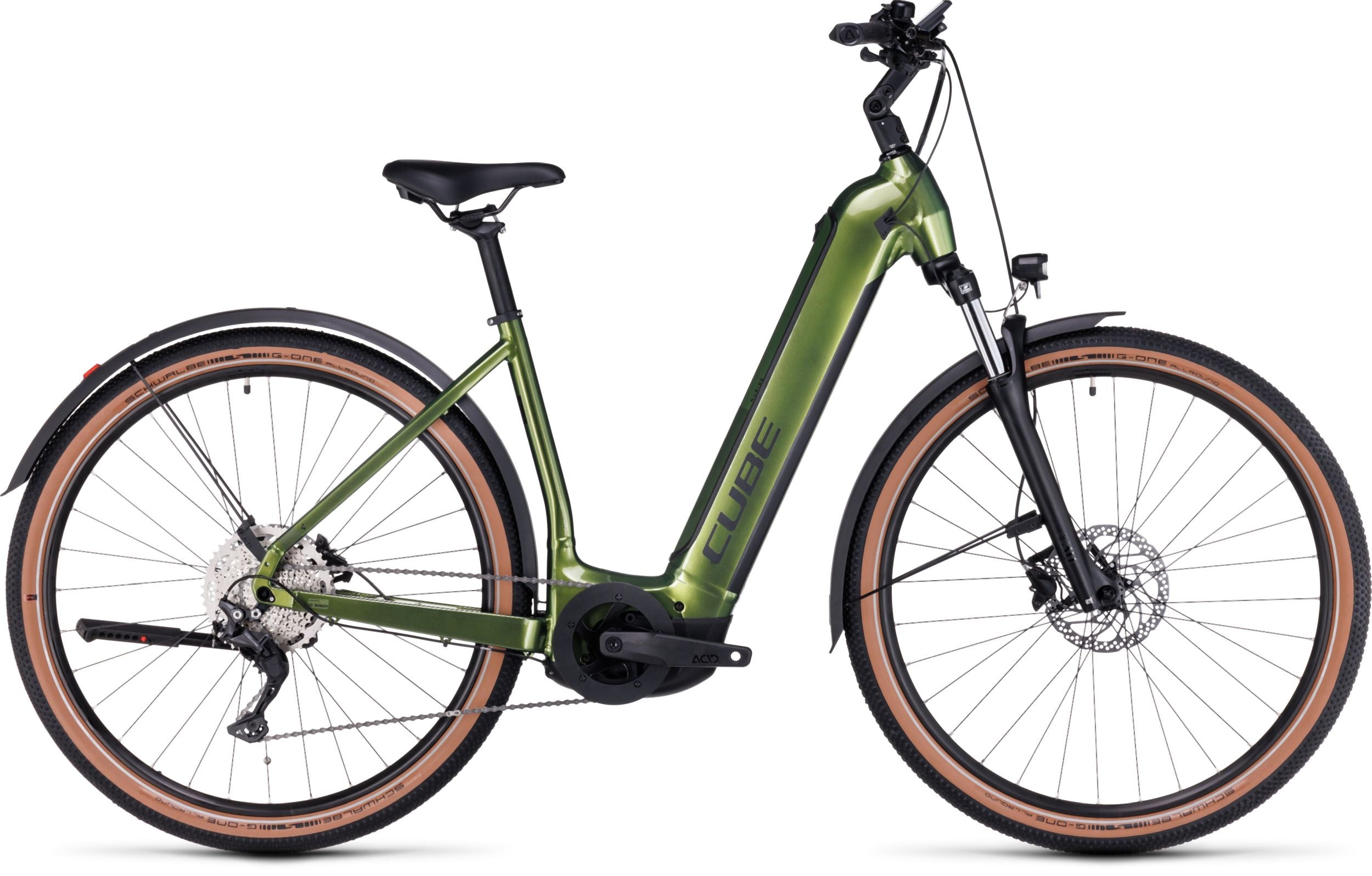Cube Nuride Hybrid Pro 750 Allroad shinymoss´n´black Easy Entry