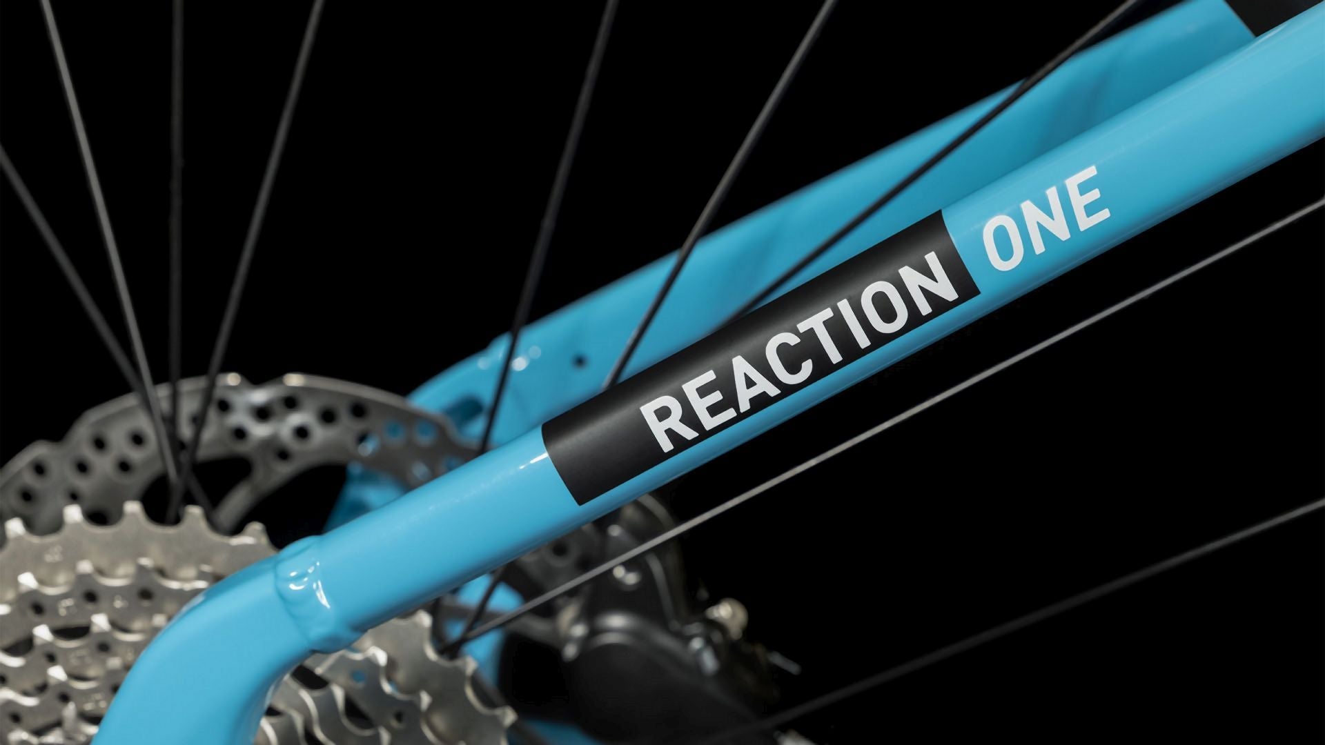 Cube Reaction Hybrid ONE 500 skyblue´n´white Easy Entry