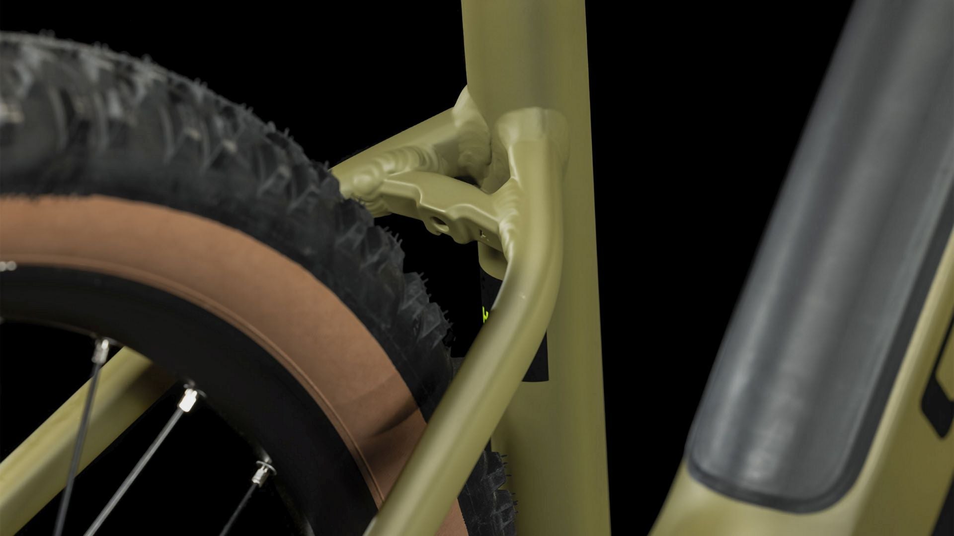Cube Reaction Hybrid Race 750 olive´n´green Easy Entry