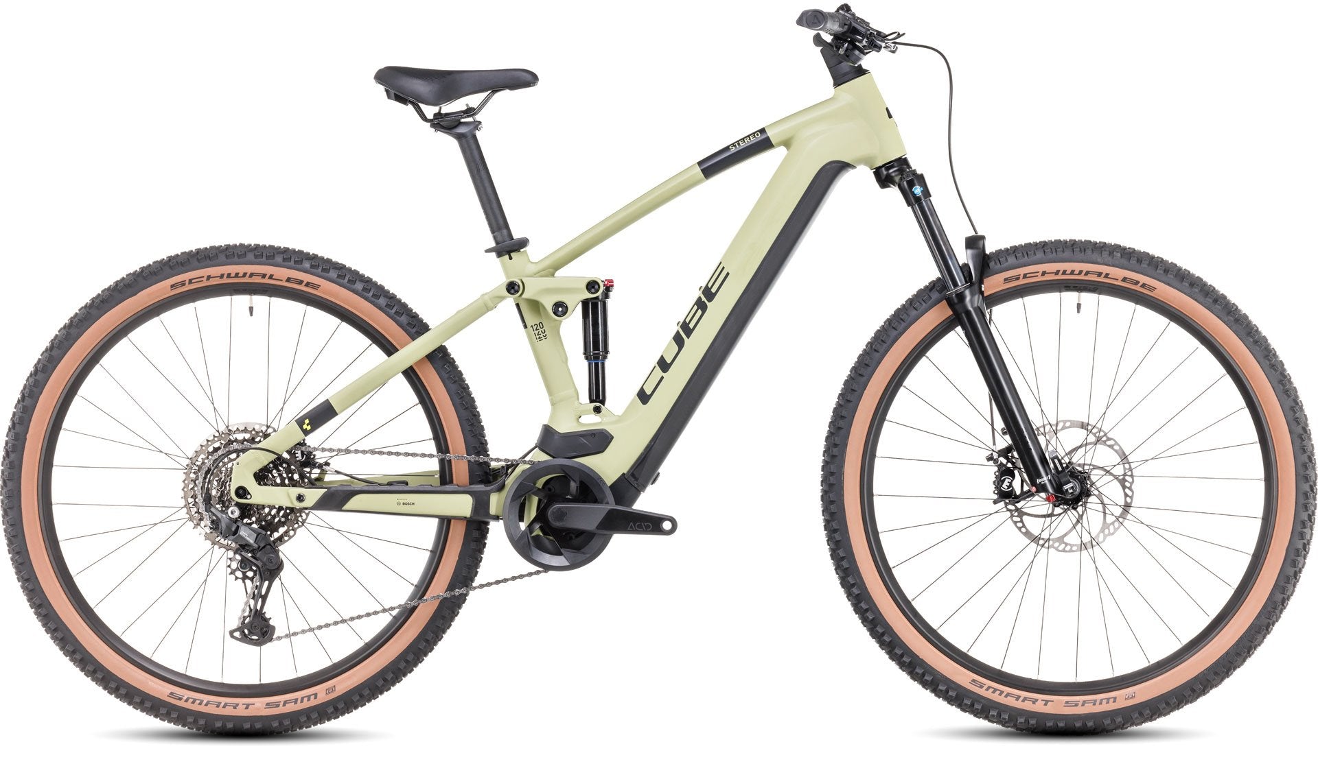 Cube Stereo Hybrid 120 ONE 625 olive´n´green