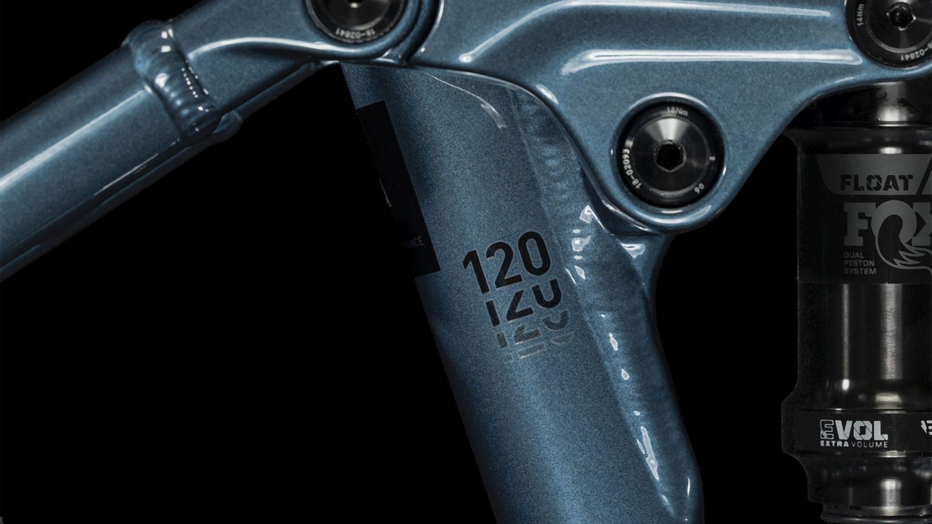 Cube Stereo Hybrid 120 Race 750 petrolblue´n´chrome