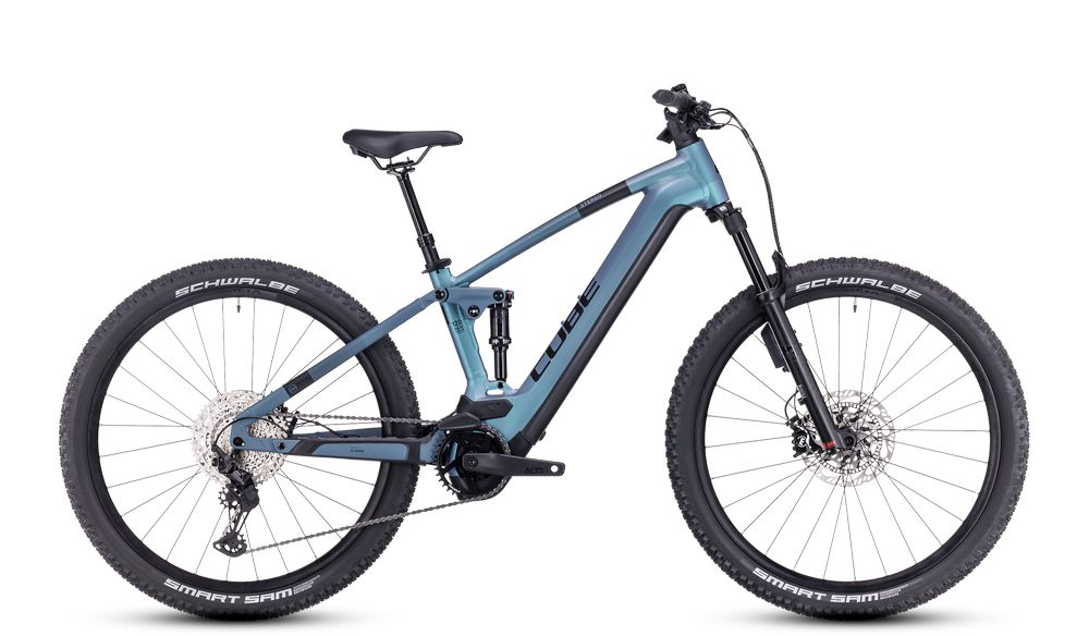 Cube Stereo Hybrid 120 ABS 750 smaragdgrey´n´blue