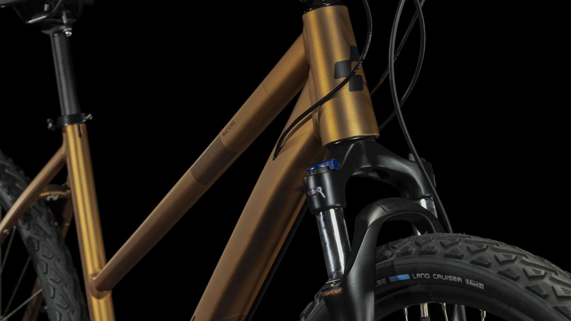 Cube Nature Pro gold´n´black Trapez
