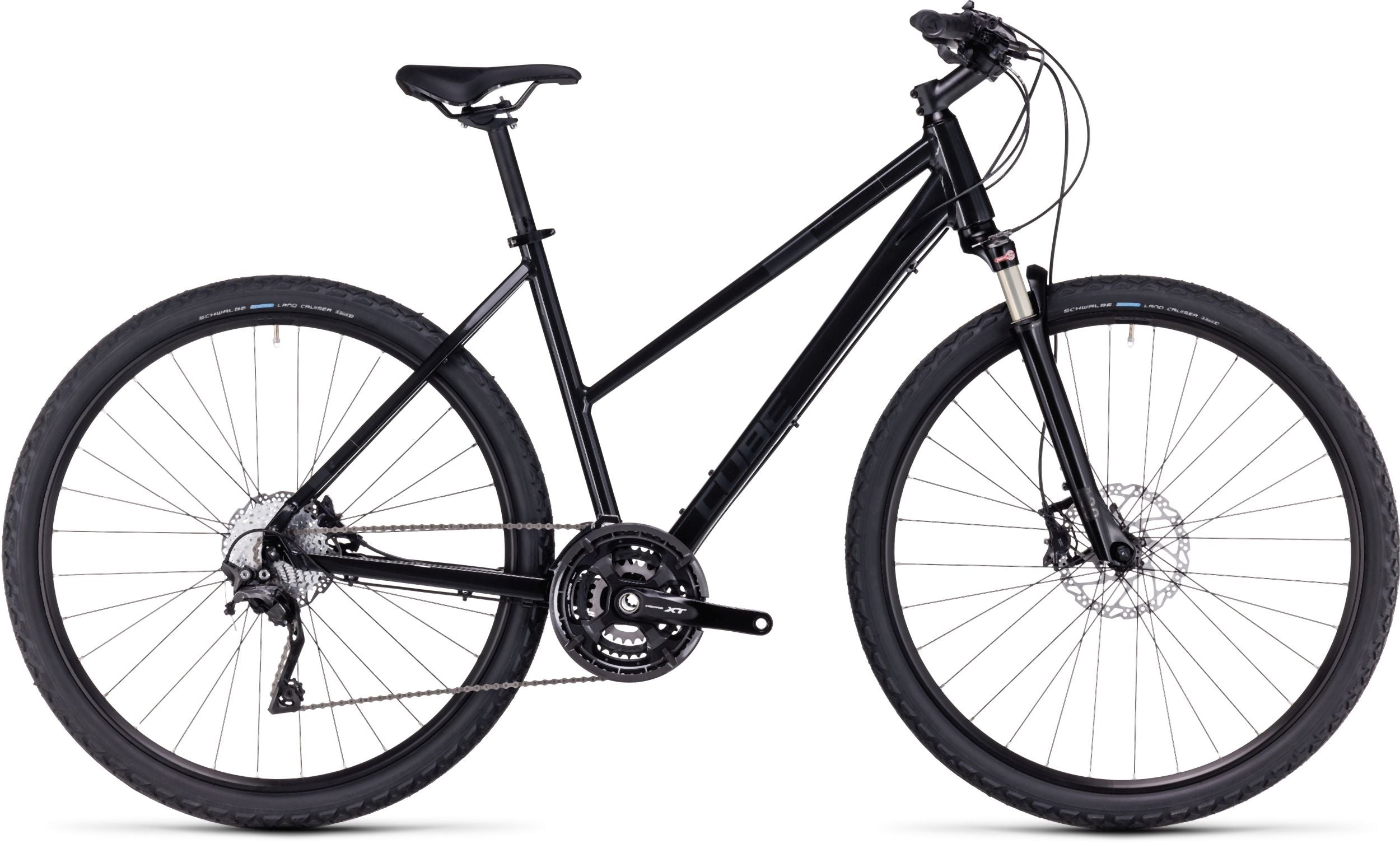 Cube Nature SLX grey´n´black Trapez