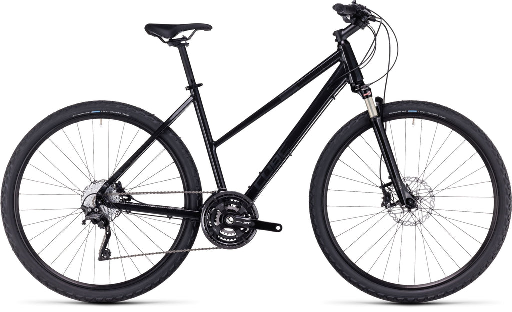 Cube Nature SLX grey´n´black Trapez