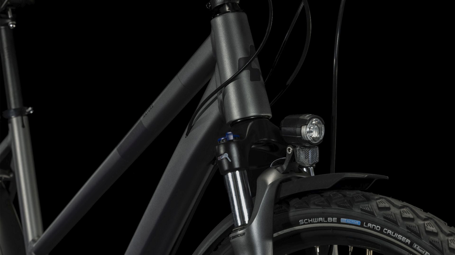 Cube Nature Allroad graphite´n´black Trapez