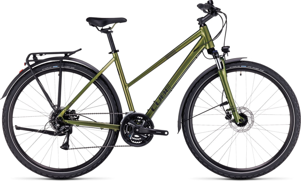Cube Nature Allroad shinymoss´n´black Trapez