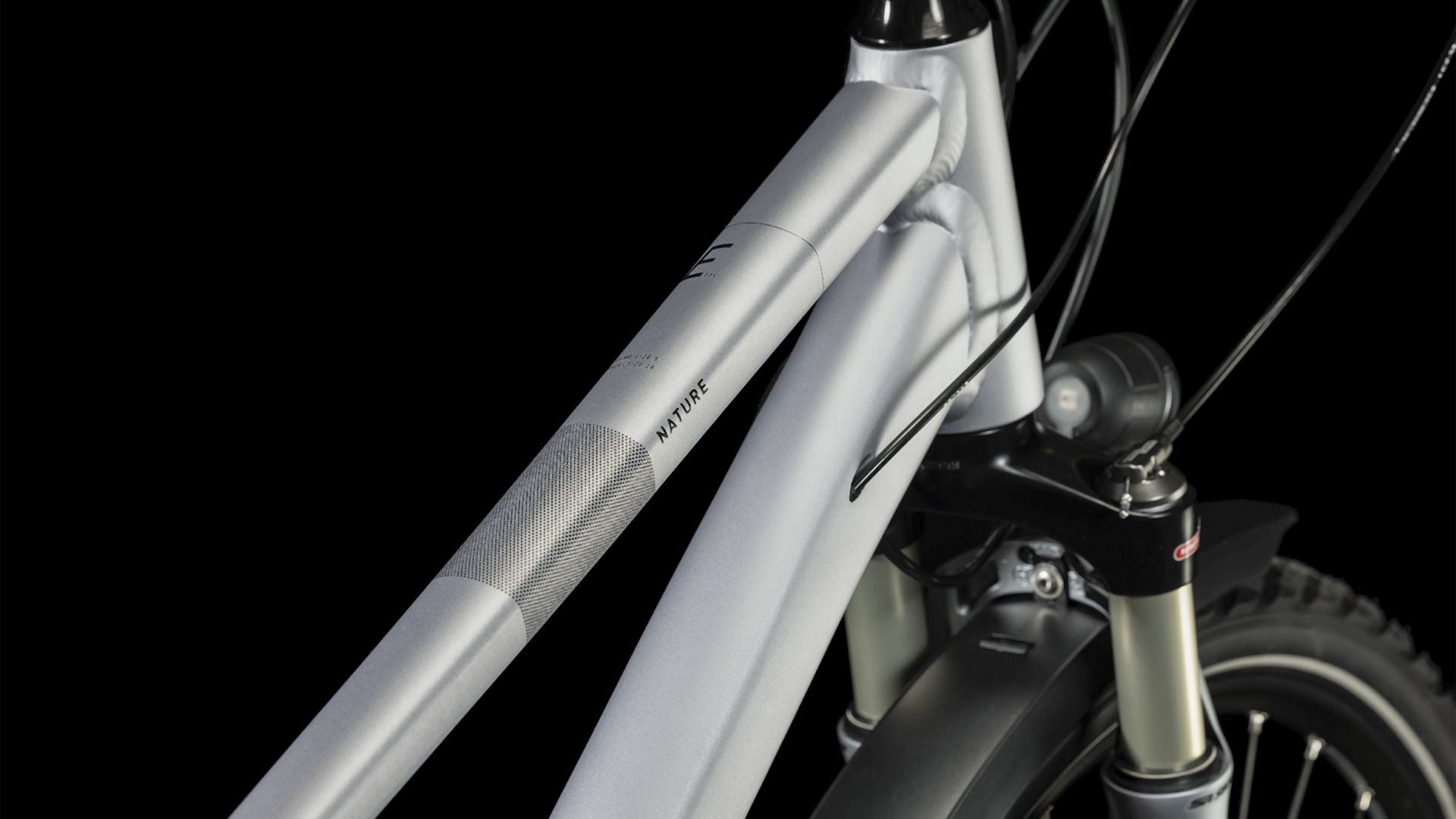 Cube Nature EXC Allroad polarsilver´n´black Trapez