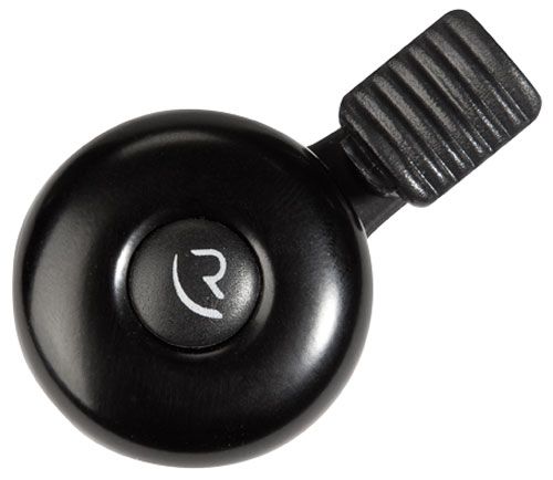 RFR Fahrradklingel Mini - Liquid-Life #Wähle Deine Farbe_schwarz